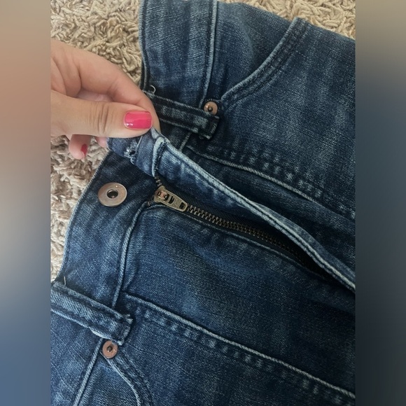 Anthropologie Pilcro High-Rise Moto Denim Leggings - Picture 13 of 16